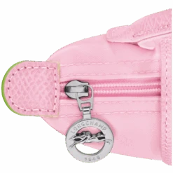 Longchamp Le Pliage Green Pouch With Handle Pink - Recycled Canvas -Longchamp 34175919P75 6