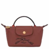 Longchamp Le Pliage Xtra Pouch Mahogany - Leather 2 Longchamp Le Pliage Xtra Pouch Mahogany - Leather -Longchamp 34175HDA204 0