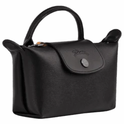 Longchamp Le Pliage City Pouch With Handle Black - Canvas 9 Longchamp Le Pliage City Pouch With Handle Black - Canvas -Longchamp 34175HYQ001 2
