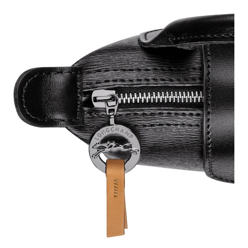 Longchamp Le Pliage City Pouch With Handle Black - Canvas 7 Longchamp Le Pliage City Pouch With Handle Black - Canvas - Image 5