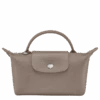 Longchamp Le Pliage City Pouch With Handle Taupe - Canvas -Longchamp 34175HYQ015 0