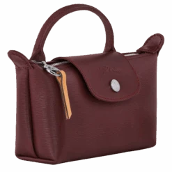 Longchamp Le Pliage City Pouch With Handle Plum - Canvas -Longchamp 34175HYQ261 2