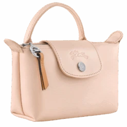 Longchamp Le Pliage City Pouch With Handle Nude - Canvas -Longchamp 34175HYQ542 2