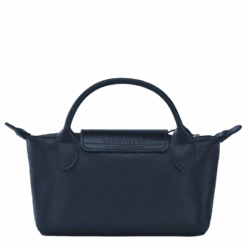 Longchamp Le Pliage City Pouch With Handle Navy - Canvas -Longchamp 34175HYQ556 3
