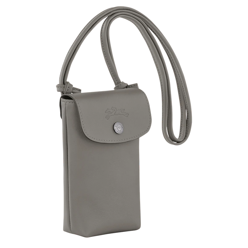 Longchamp Le Pliage Xtra Phone Case With Leather Lace Turtledove - Leather 5 Longchamp Le Pliage Xtra Phone Case With Leather Lace Turtledove - Leather - Image 3