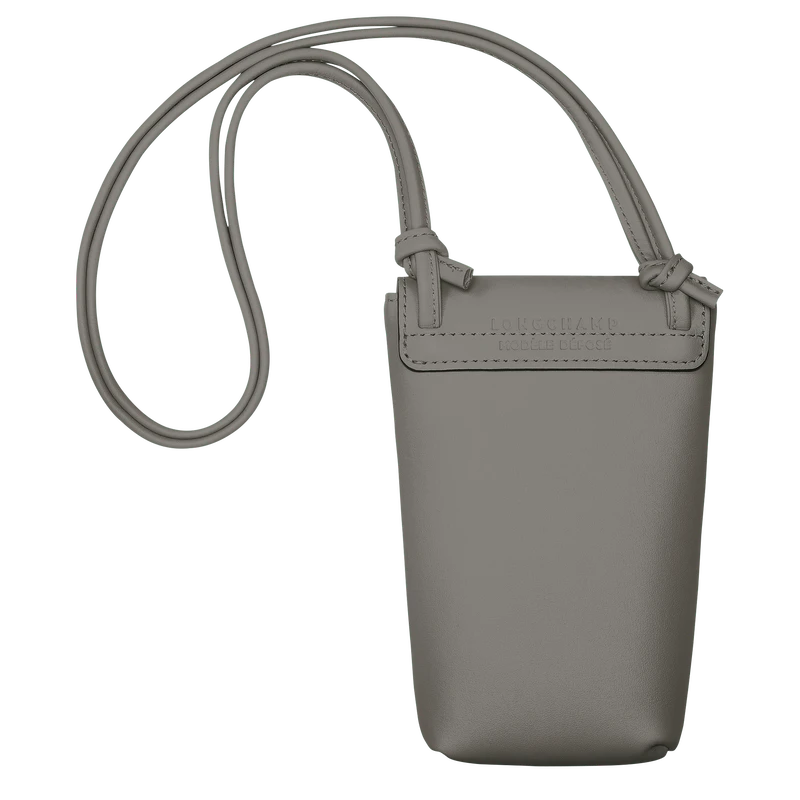 Longchamp Le Pliage Xtra Phone Case With Leather Lace Turtledove - Leather 6 Longchamp Le Pliage Xtra Phone Case With Leather Lace Turtledove - Leather - Image 4