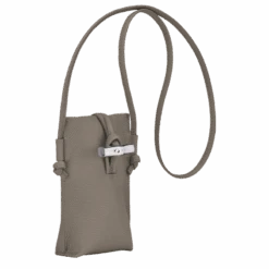 Longchamp Roseau Phone Case With Lace Turtledove - Leather -Longchamp 34180HPNP55 2