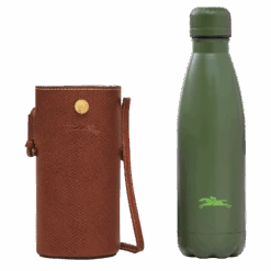 Longchamp Épure Bottle Holder Brown - Leather -Longchamp 34186HYZ035 5