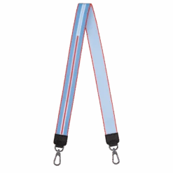 Longchamp Rayures Shoulder Strap Sky Blue - Canvas