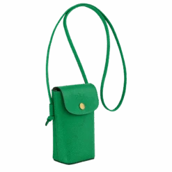 Longchamp Épure Phone Case With Leather Lace Green - Leather 8 Longchamp Épure Phone Case With Leather Lace Green - Leather -Longchamp 34193HYZ129 2