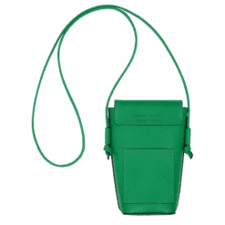 Longchamp Épure Phone Case With Leather Lace Green - Leather 9 Longchamp Épure Phone Case With Leather Lace Green - Leather -Longchamp 34193HYZ129 3
