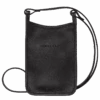 Longchamp Le Foulonné Phone Case Black - Leather -Longchamp 34200021001 0