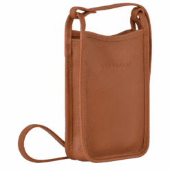 Longchamp Le Foulonné Phone Case Caramel - Leather -Longchamp 34200021121 2