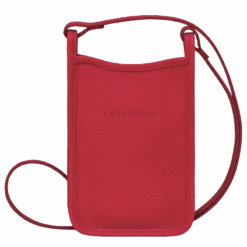 Longchamp Le Foulonné Phone Case Love - Leather