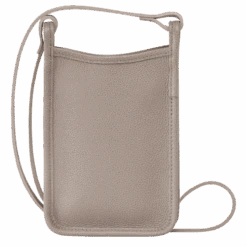 Longchamp Le Foulonné Phone Case Turtledove - Leather -Longchamp 34200021P55 3