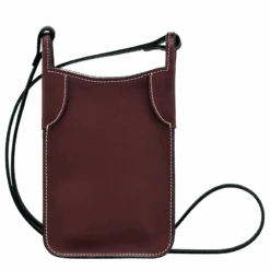Longchamp Le Foulonné Phone Case Plum - Leather -Longchamp 34200HDQ261 3