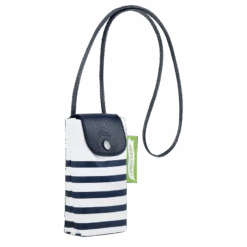 Longchamp Le Pliage Collection Phone Case Navy/White - Canvas -Longchamp 34201HDF165 2