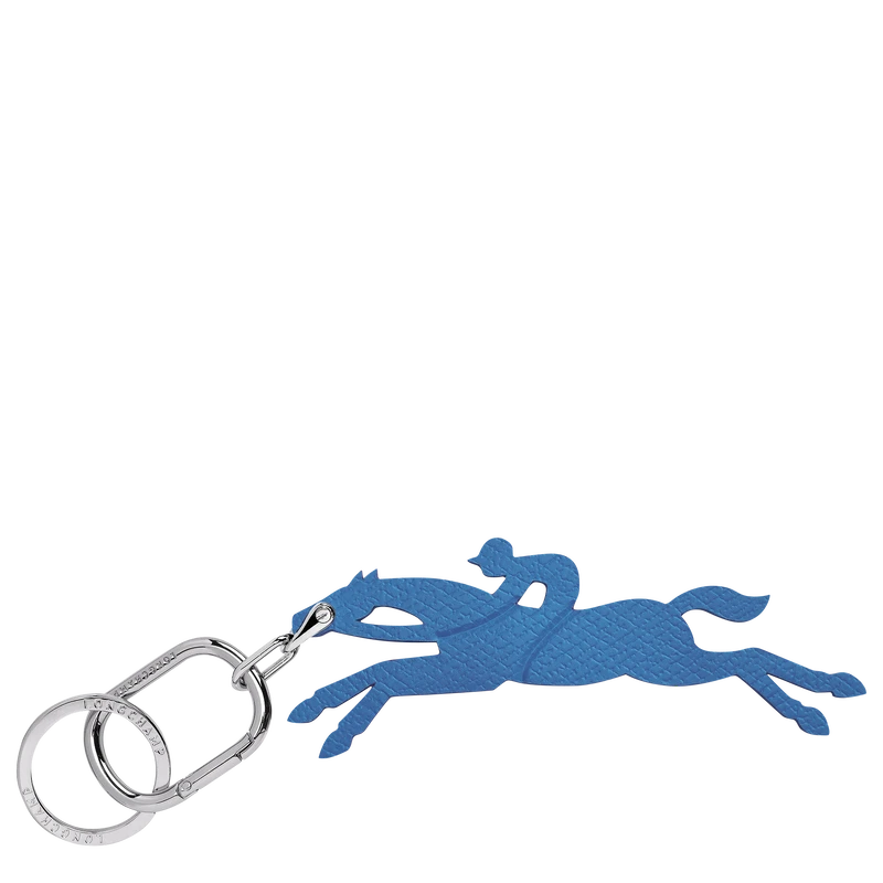 Longchamp Le Pliage Key-rings Cobalt - Leather 3 Longchamp Le Pliage Key-rings Cobalt - Leather