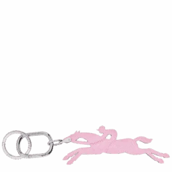 Longchamp Le Pliage Key-rings Pink - Leather