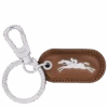 Longchamp Roseau Key Ring Cognac - Leather