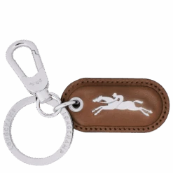 Longchamp Roseau Key Ring Cognac - Leather