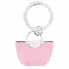 Longchamp Le Pliage Cuir Key Rings Pink - Leather