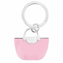 Longchamp Le Pliage Cuir Key Rings Pink - Leather