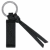 Longchamp 3D Key Rings Black - Leather