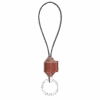 Longchamp Fall/Winter 2023 Collection Key Rings Mahogany/White - Leather -Longchamp 36061H80H93 0