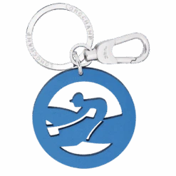 Longchamp Box-Trot Key Rings Cobalt - Leather