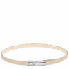 Longchamp Roseau Ladies' Belt Paper - Leather