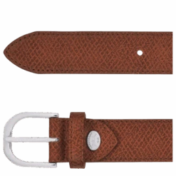 Longchamp Le Pliage Ladies' Belt Cognac - Leather -Longchamp 40038H56504 6