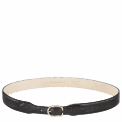 Longchamp 1980 Ladies' Belt Black - Leather