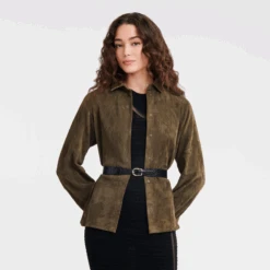 Longchamp 1980 Ladies' Belt Black - Leather -Longchamp 40042HUJ001 1