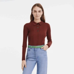 Longchamp Le Foulonné Ladies' Belt Lawn - Leather -Longchamp 40054021531 1