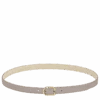 Longchamp Le Foulonné Ladies' Belt Turtledove - Leather -Longchamp 40054021P55 0