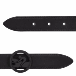 Longchamp Box-Trot Ladies' Belt Black - Leather -Longchamp 40062HBW001 6