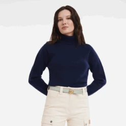 Longchamp Box-Trot Ladies' Belt Mahagony/Green-gray - Leather -Longchamp 40063HAUH91 10