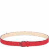 Longchamp 3D Ladies' Belt Red - Leather