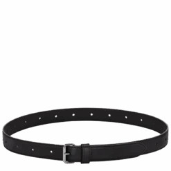 Longchamp Le Pliage Xtra Ladie's Belt Black - Leather