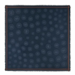 La Médaille Longchamp Shawl Navy - OTHER