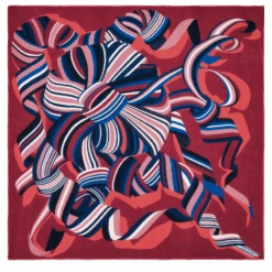 Cocarde Longchamp Stole Mahogany - OTHER