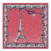 Tour Eiffel Noël Longchamp Silk Scarf 50 Grenadine - Silk -Longchamp 50563SOIP76 0
