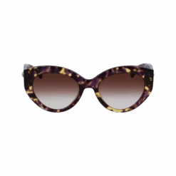 Longchamp Fall/Winter 2022 Collection Sunglasses Havana Purple - OTHER