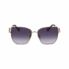 Longchamp Fall-Winter 2023 Collection Sunglasses Gold/Violet - OTHER
