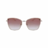 Longchamp Fall-Winter 2023 Collection Sunglasses White/Brown - OTHER