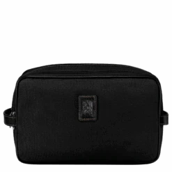 Longchamp Boxford Toiletry Case Black - Canvas
