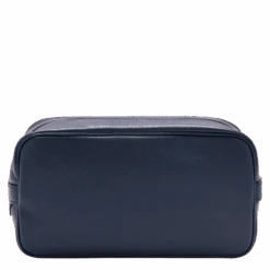 Longchamp Le Foulonné Toiletry Case Navy - Leather -Longchamp L1034021556 3