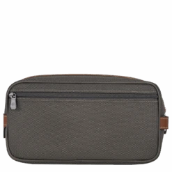 Longchamp Boxford Toiletry Case Brown - Canvas -Longchamp L1034080042 3