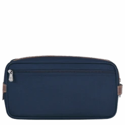 Longchamp Boxford Toiletry Case Blue - Canvas -Longchamp L1034080127 3
